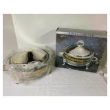 Silverplate Casserole Dish