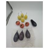 8:1 Glass Fruits and Veggies