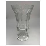 Fostoria Coin Dot Tall Crystal Vase