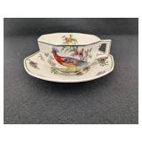 Royal Doulton Peacock Teacup & Saucer