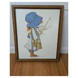 Holly Hobbie Print Vintage