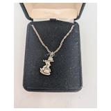Hummel Club Sterling Silver Necklace 1990