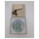 #10 Fenton Statue of Liberty Collectors Plate