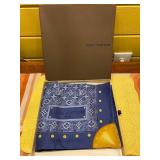 Louis Vuitton Carrï¿½ Monogram Denim M71896 Scarf