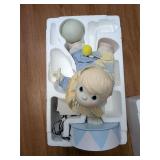16:1 Precious Moments Spinning Boy W/ Ball 18"