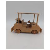 Wooden Golf Cart