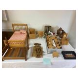 Handmade Dollhouse Furniture - Lot #2