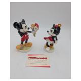 9A - Goebel Mickey & Minnie Figurines