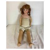 #4 K&R Porcelain Composition Antique Doll