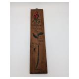 9:9 Brother Matthew Painting on Wood