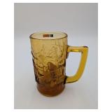 Fostoria Amber Glass Bicentennial Mug