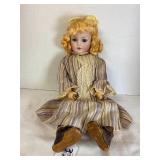 #12 DEP Germany Bisque Porcleain Doll