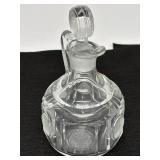 Fostoria Crystal Coin Dot Cruet