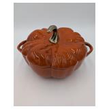 Staub Enamelware Pumpkin Dutch Oven