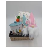 Easter Bunny Gnome Gift Basket - NEW