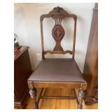 Antique Deco Dining Room Chair