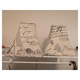 Modern French Linen Lampshades
