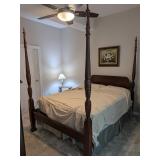 Queen Size 4-Poster Bed