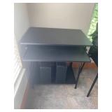 Small Black Computer Desk
