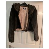 LEI Faux Fur Jacket - M/L