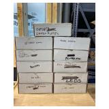 11 Boxes of Misc Basement Hardware Supplies
