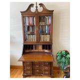 Vintage Secretary Drop Front Federal Desk Cabinet