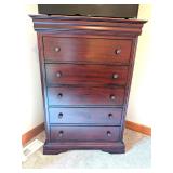 Tall Wooden Chest of Drawers
