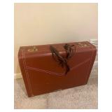 Vintage Leather Suitcase