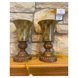 Pair Matching Mantle Lights