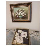 2 Floral Paintings