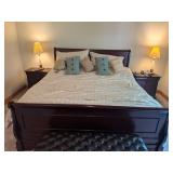 Modern King Size Wood Bed Frame