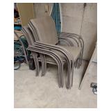 6pc Patio Chairs