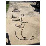 3pc Garden Plant Holder & Shepards Hooks