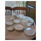 CORNING Butterfly Gold HUGE Dish Set