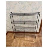 Retro Black Wire Shelf