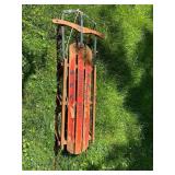 Vintage Wooden Sled