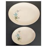 2pc MCM Oval Platters