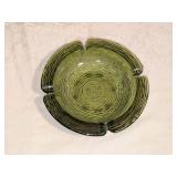 Vintage Green Bar Ashtray