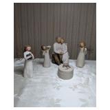5pc Willow Tree Figurines