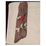 Handpainted BIRDS on Driftwood