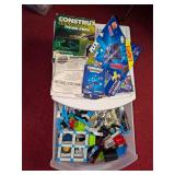 Bin of CONSTRUX Fisher Price