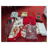 LOT Christmas Tablecloths