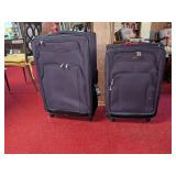 Skyway Purple Suitcase Set