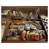 Mens Cuff Link Tie Tac LOT