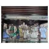 Leaded Stained Glass Angel Figurines