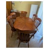 Oak Country Kitchen Table & Chairs Set