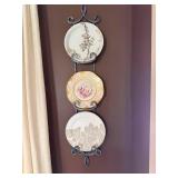 Decorative Plates & Holder