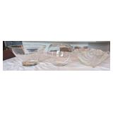 LOT #6 3 Misc Glass Serving Bowls