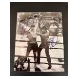 Sylvester Stalone & Tommy Morrison Rocky V SIGNED