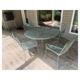 #2 Metal Patio Set